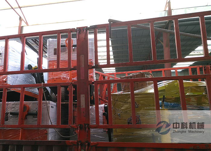 西安雙液注漿機(jī)、PZ-6混凝土噴漿機(jī)發(fā)貨現(xiàn)場(chǎng)