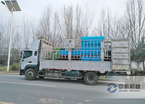 ZKHP20G車載混凝土濕噴臺(tái)車發(fā)貨現(xiàn)場